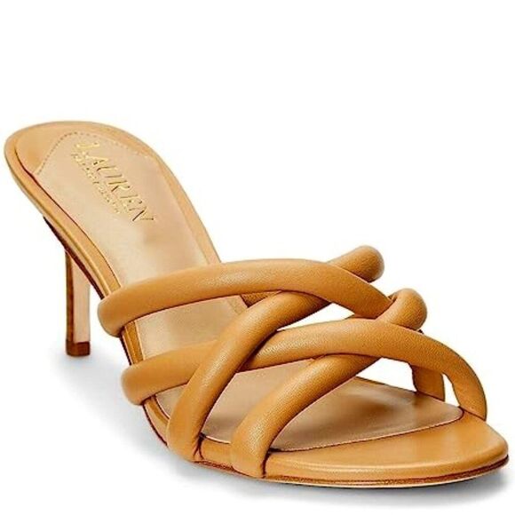 Lauren Ralph Lauren Liliana Sandal (Buff) Women's Shoes - Picture 1 of 9